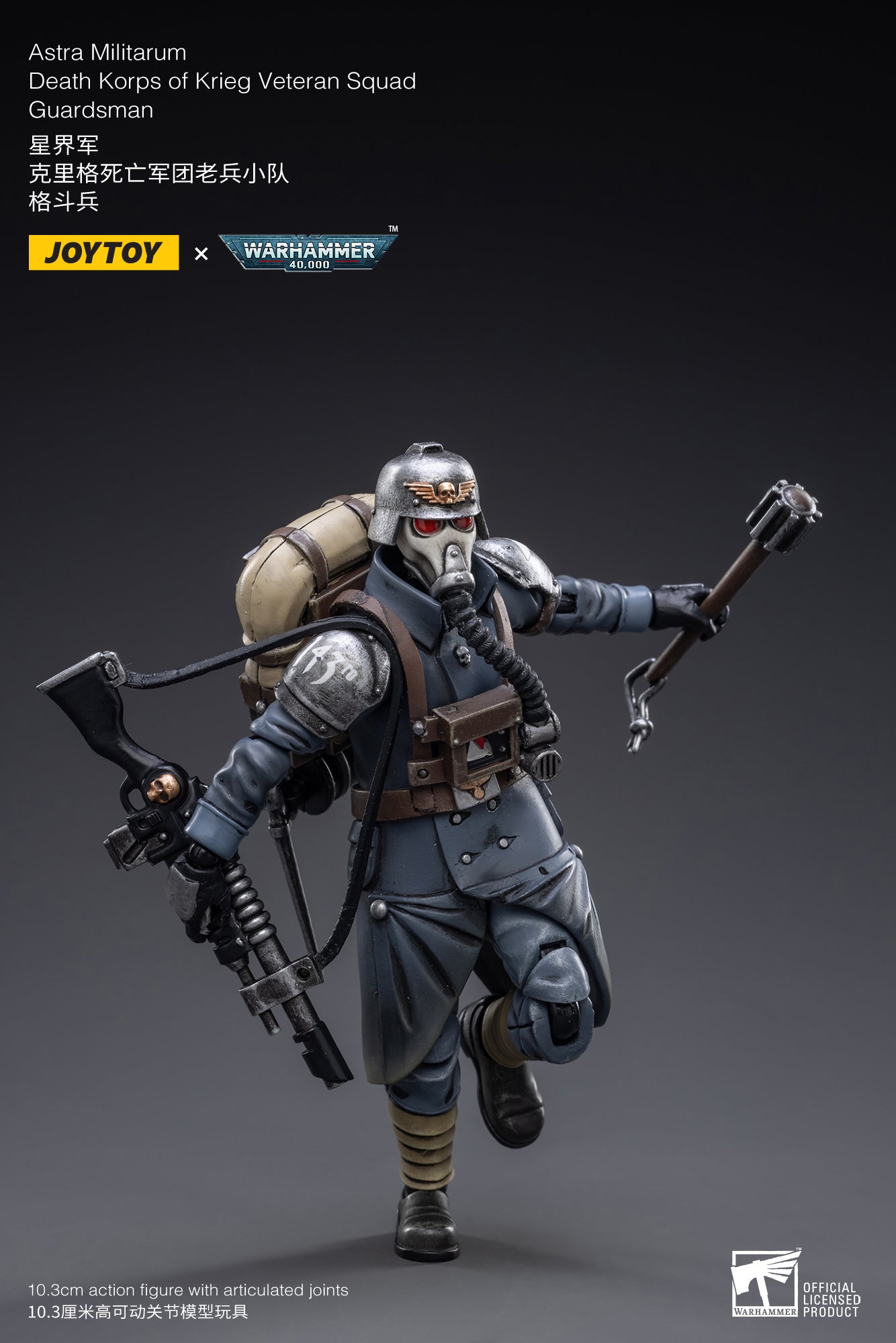 Astra Militarum Death Korps of Krieg Veteran Squad - Warhammer 40K Action Figure By JOYTOY