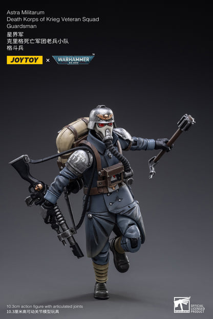 Astra Militarum Death Korps of Krieg Veteran Squad - Warhammer 40K Action Figure By JOYTOY