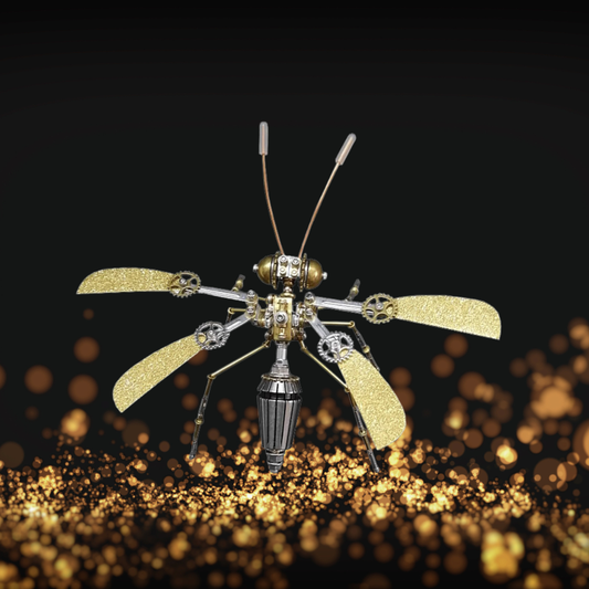 3D Metal Puzzles-Creepy Bee Assembled Version