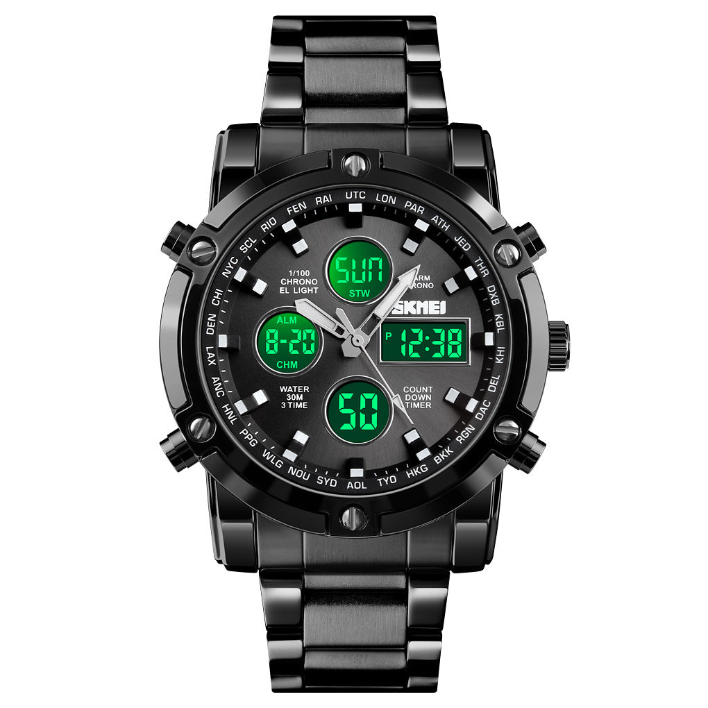 SKMIE - Waterproof Digital Sports Watch for Men - Outdoor Adventure Style-1389