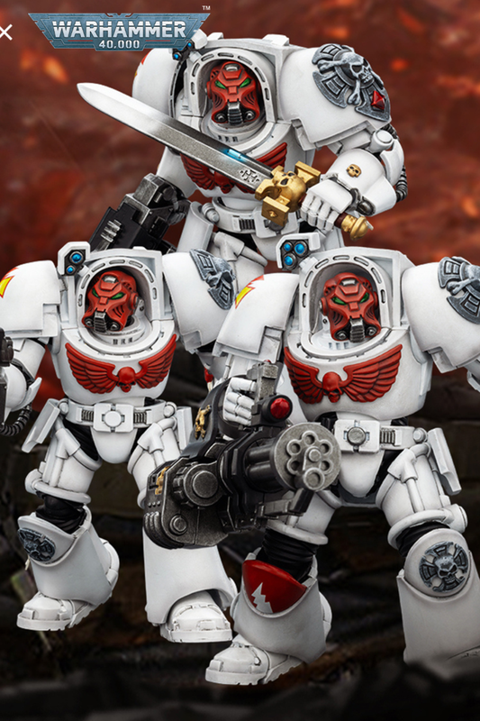 White Scars Terminator -Warhammer 40k 1/18 Action Figure By JOYTOY