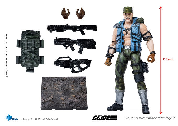 G.I.Joe Gung-Ho Exquisite Mini Series 1/18 Scale - Action Figure By HIYA Toys