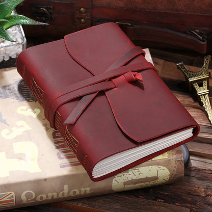 Crazy Horse Leather Traveler's Diary (8.5 * 11cm/10.5 * 13cm)
