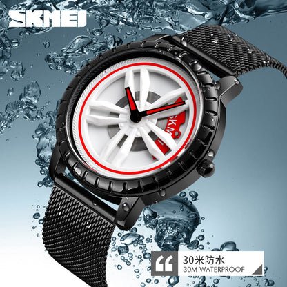 SKMEI-Fashion Business Men's Waterproof Quartz Watch-1634