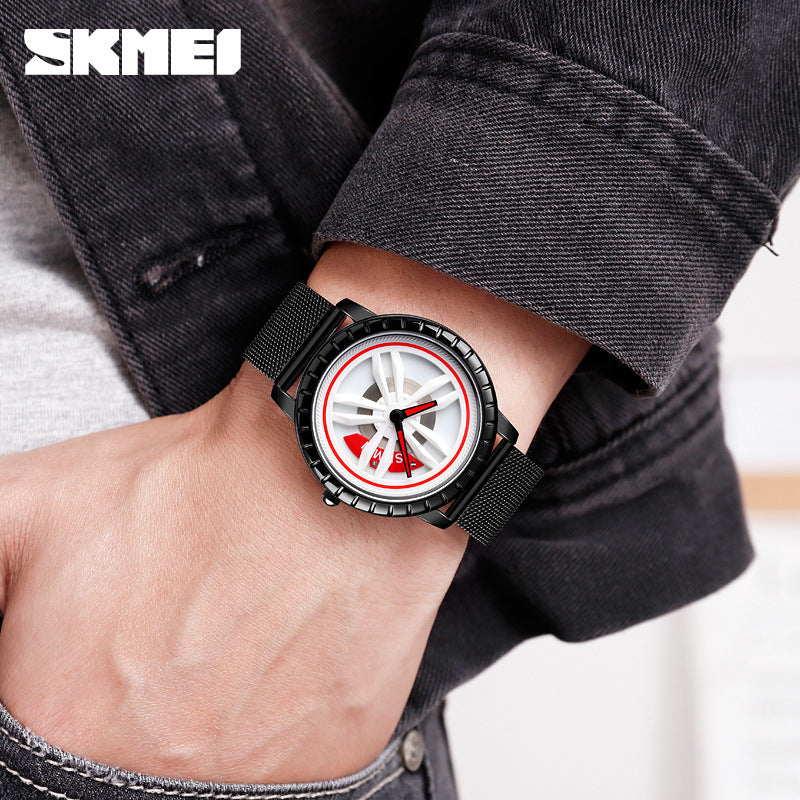 SKMEI-Fashion Business Men's Waterproof Quartz Watch-1634