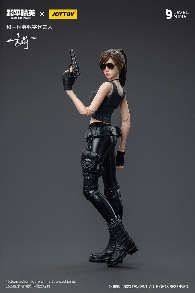 Peacekeeper Elite (Game For Peace) Virtual Spokesperson Sniper Gilly - LEVEL9 Action Figure By JOYTOY