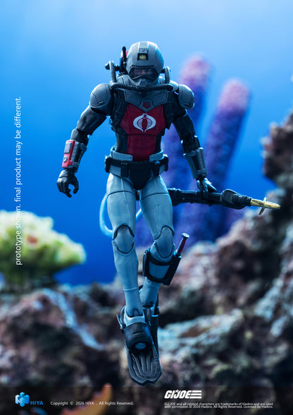 Cobra Eel - G.I JOE EMG0458 -1/18 Scale Action Figure By HIYA Toys