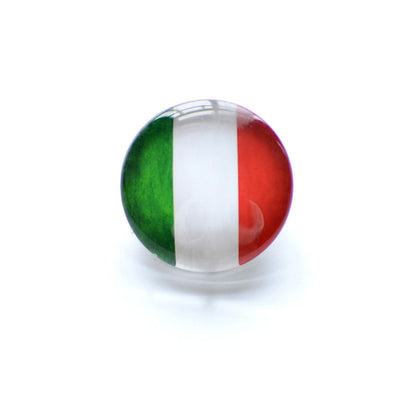 Italy Flag Pin for Backpacks  by CAVE