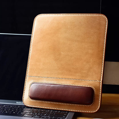 HALF WORK Disposable Cowhide-7mm Thick Wrist Handmade Leather Pad