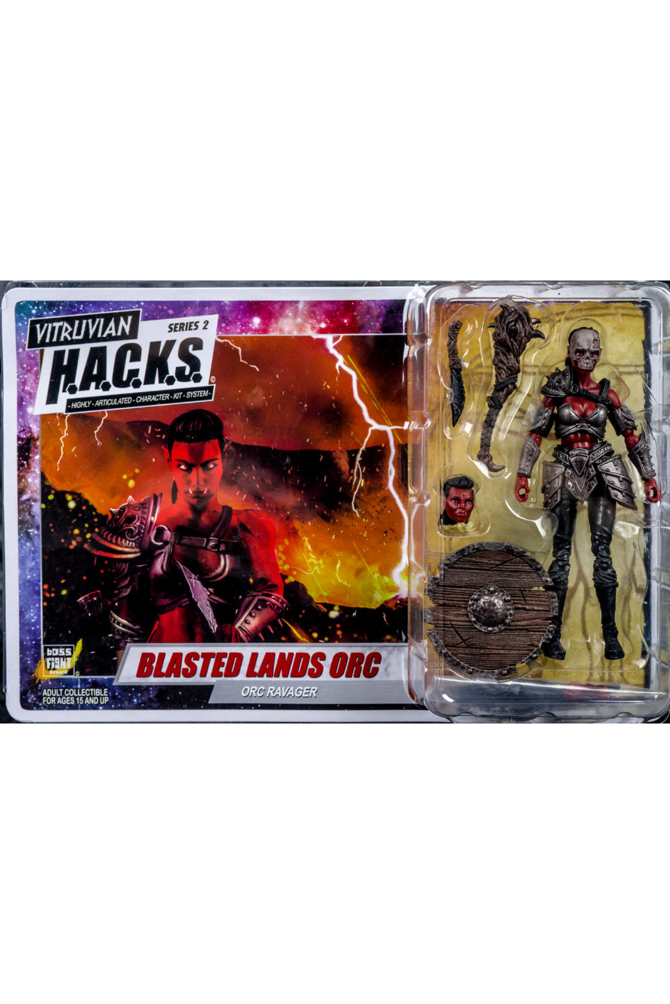 Female Blasted Lands ORC - Vitruvian H.A.C.K.S Series Action Figure By ...