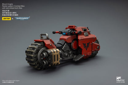 Raider-pattern Combat Bike with twin-linked bolt rifles-Warhammer 40k 1/18 Action Figure By JOYTOY