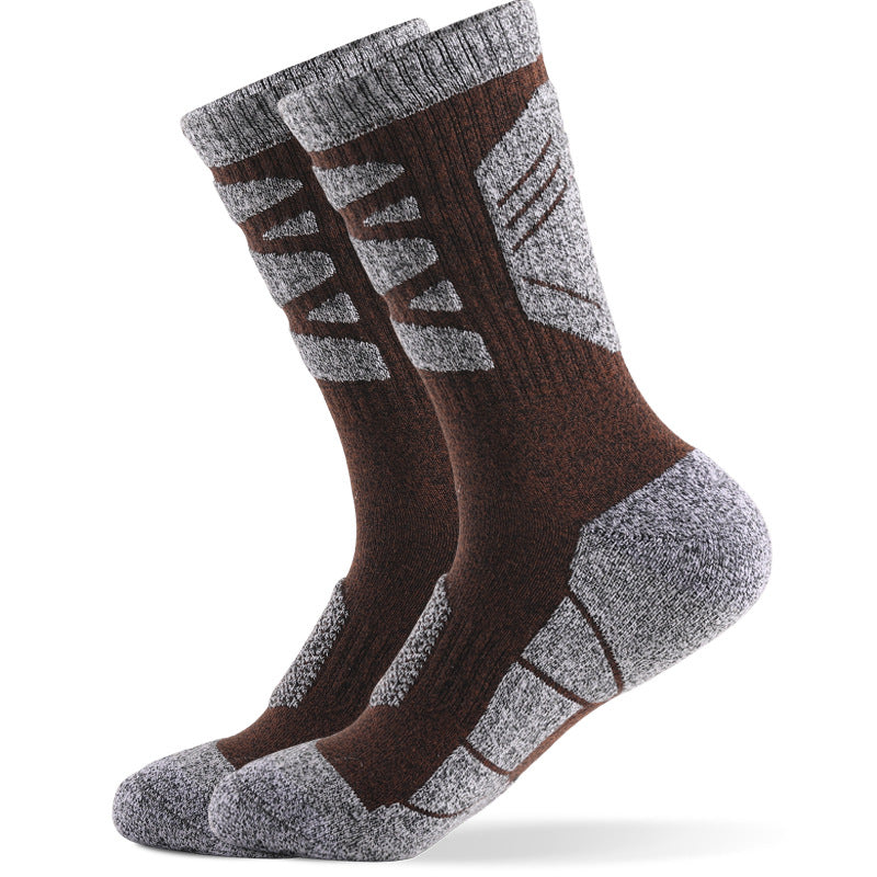 Autumn And Winter Men's outdoor hiking socks
