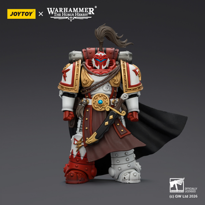 White Scars Qin Xa & Hibou Khan &Contemptor Dreadnought-Warhammer 40k 1/18 Action Figure By JOYTOY