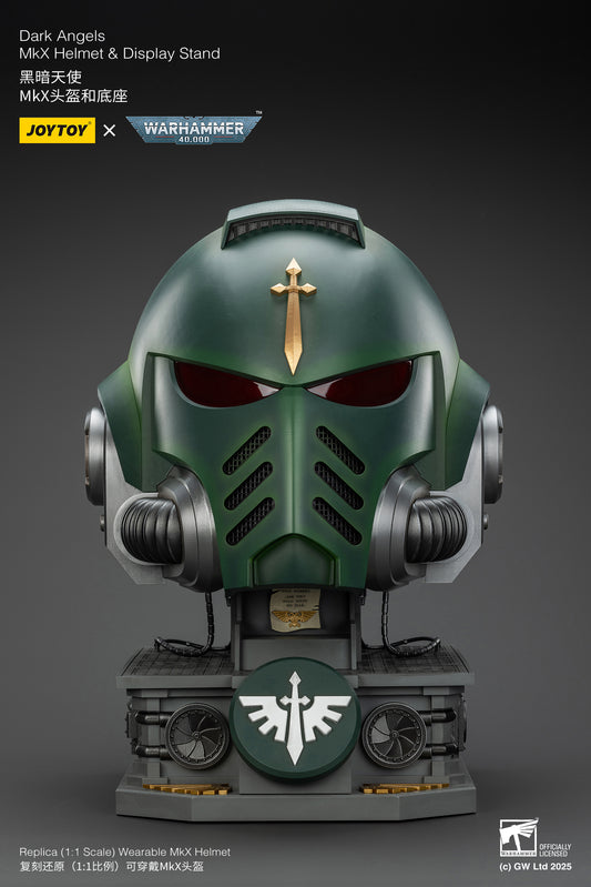 1:1  Dark Angels MkX Helmet-"Warhammer 40,000" 1/1 Action Figure By JOYTOY