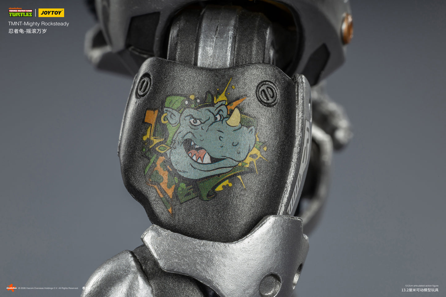 TMNT-Super Bebop & Mighty Rocksteady -TMNT 40k 1/18 Action Figure By JOYTOY