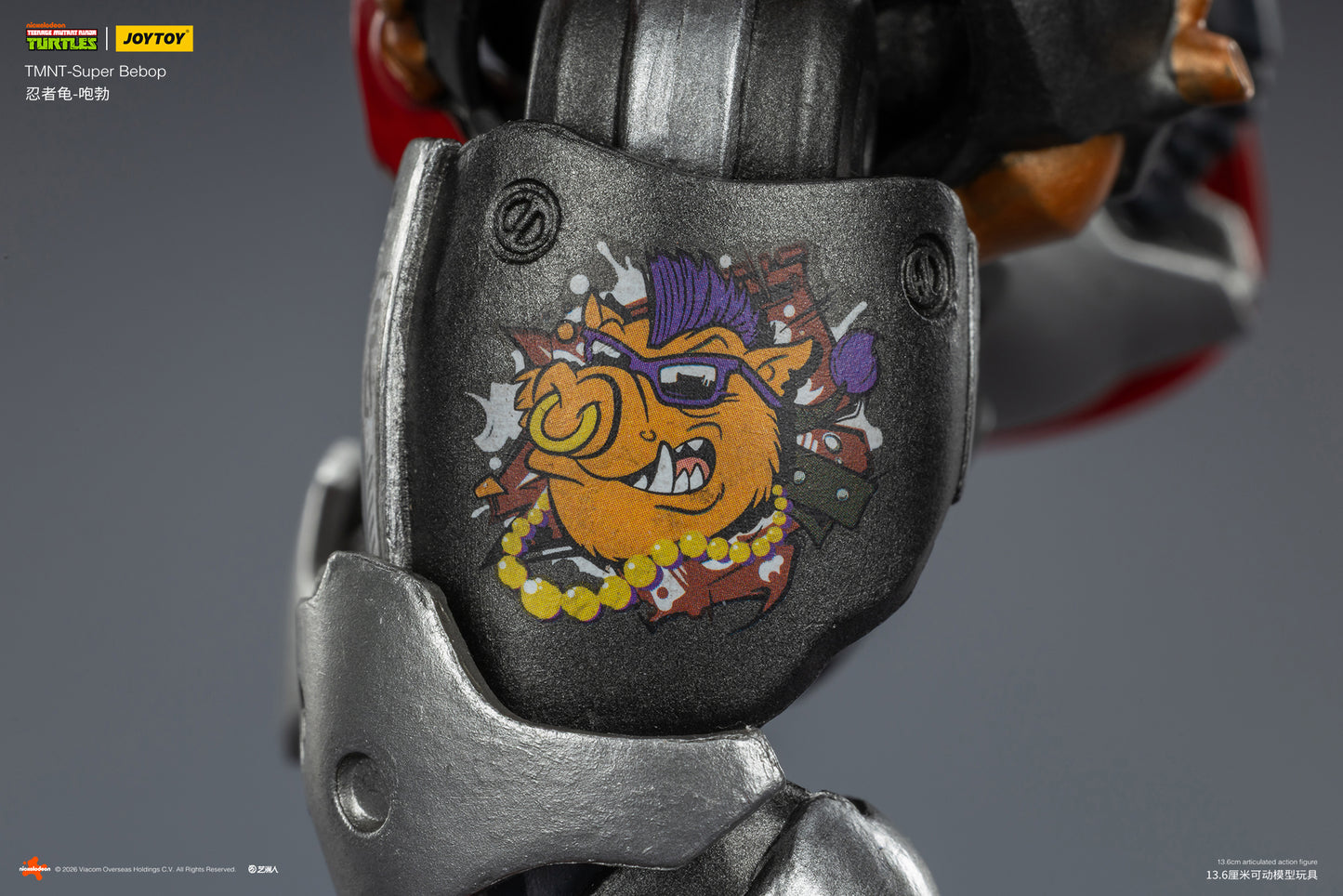 TMNT-Super Bebop & Mighty Rocksteady -TMNT 40k 1/18 Action Figure By JOYTOY