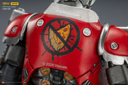 TMNT-Super Bebop & Mighty Rocksteady -TMNT 40k 1/18 Action Figure By JOYTOY