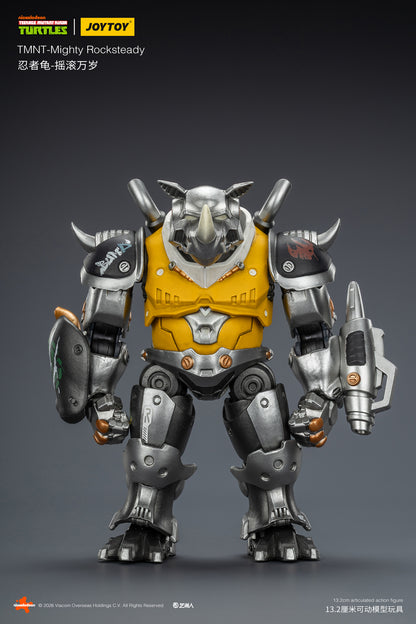 TMNT-Super Bebop & Mighty Rocksteady -TMNT 40k 1/18 Action Figure By JOYTOY