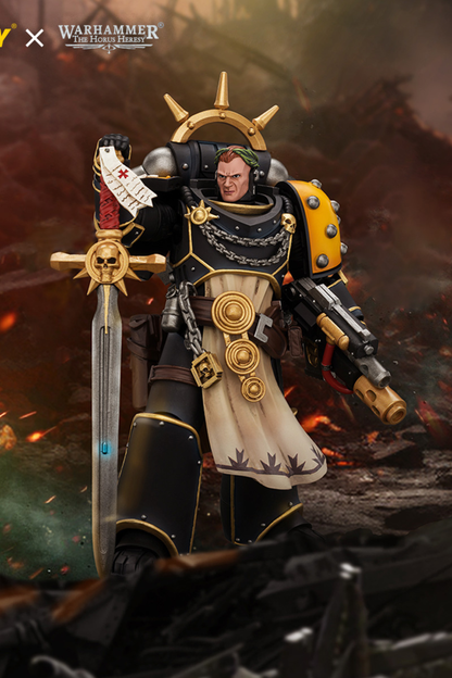 Imperial Fists Champion Consul with Combi-Melta and Power Sword - Warhammer "The Horus Heresy" 1/18 Action Figure By JOYTOY