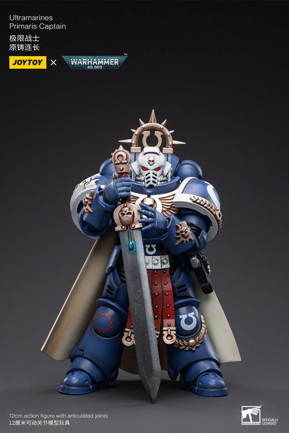 (Fans) Ultramarines Primaris Captain - Warhammer 40K Action Figure By JOYTOY