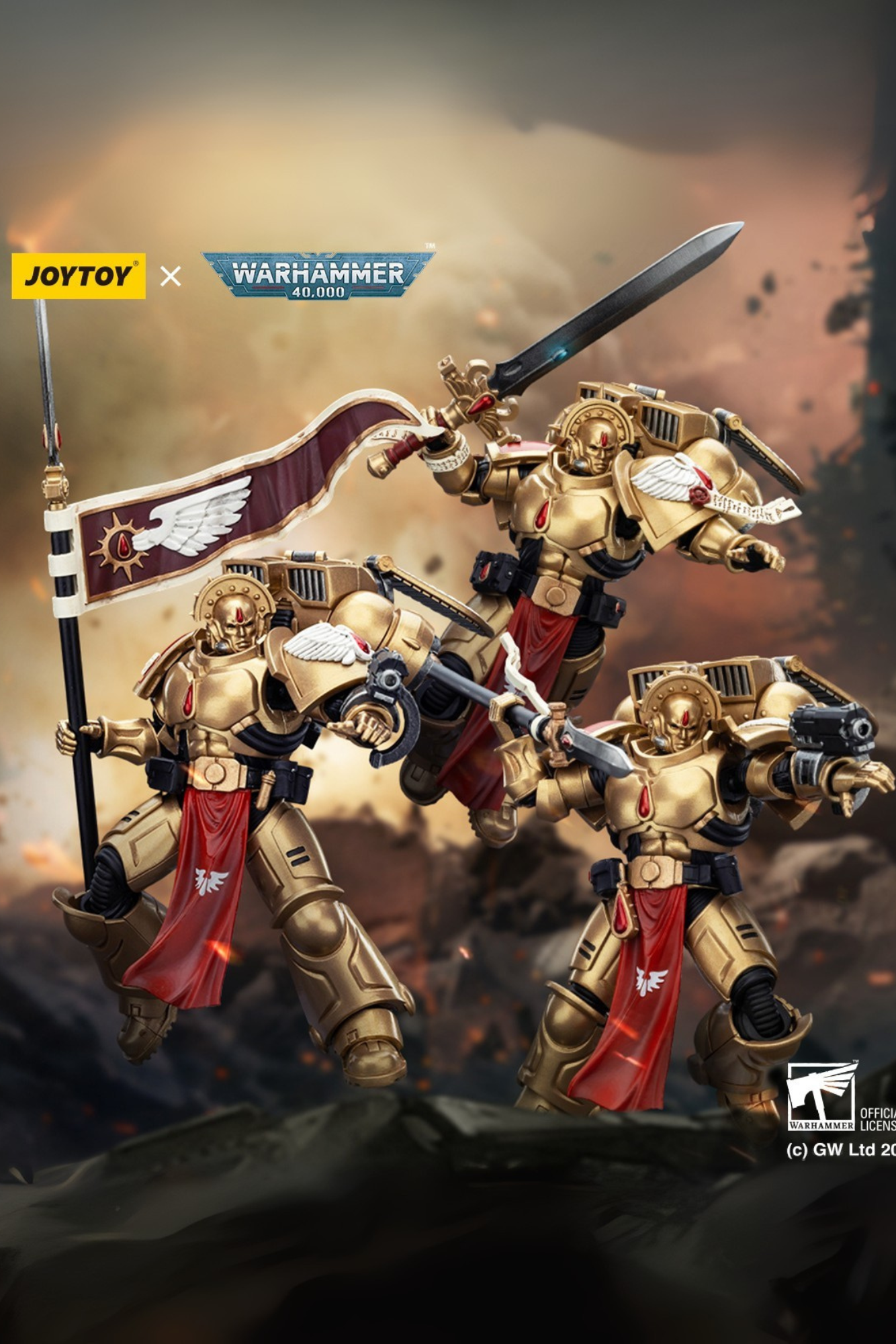 Blood Angels-1/18 warhammer 40k Action Figure By JOYTOY