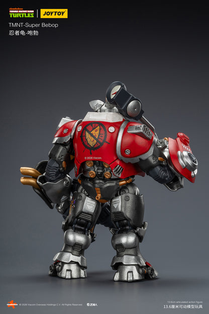 TMNT-Super Bebop & Mighty Rocksteady -TMNT 40k 1/18 Action Figure By JOYTOY