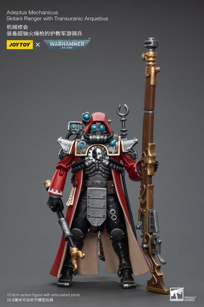 (Rare) Adeptus Mechanicus Skitarii Ranger with Transuranic Arquebus - Warhammer 40K Action Figure By JOYTOY