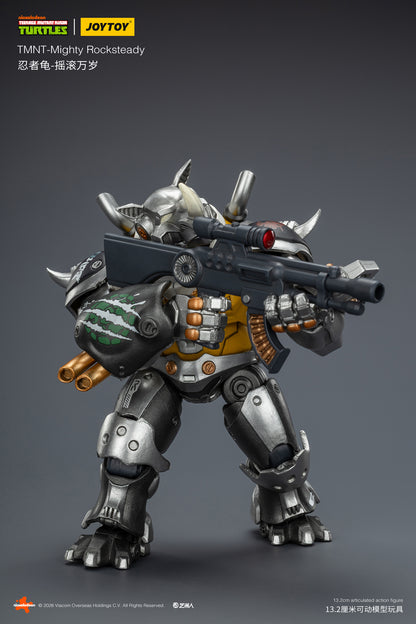 TMNT-Super Bebop & Mighty Rocksteady -TMNT 40k 1/18 Action Figure By JOYTOY
