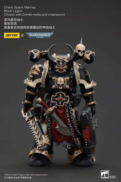 Chaos Space Marines Black Legion - Warhamme 40k 1/18 Action Figure By JOYTOY