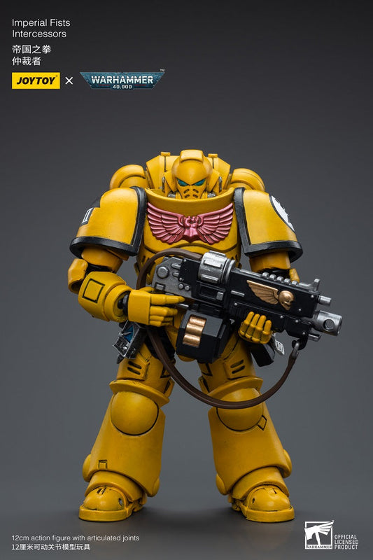 (Rare) Imperial Fists Intercessors 3.0 - Warhammer 40K Action Figure By JOYTOY