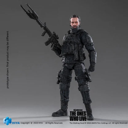 The Walking Dead The Ones Who Lived Rick - Exquisite Mini Series 1/18 Action Figure By HIYA Toys