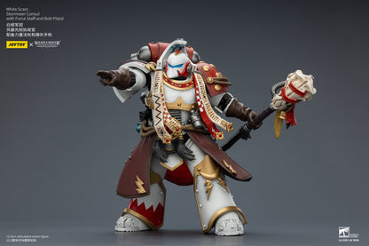 White Scars Stormseer Consul & Legion Praetor -Warhammer 40k 1/18 Action Figure By JOYTOY
