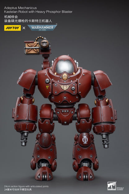 Adeptus Mechanicus Kastelan Robot with Heavy Phosphor Blaster - Warhammer 40K Action Figure By JOYTOY