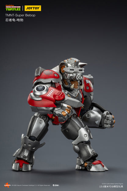 TMNT-Super Bebop & Mighty Rocksteady -TMNT 40k 1/18 Action Figure By JOYTOY