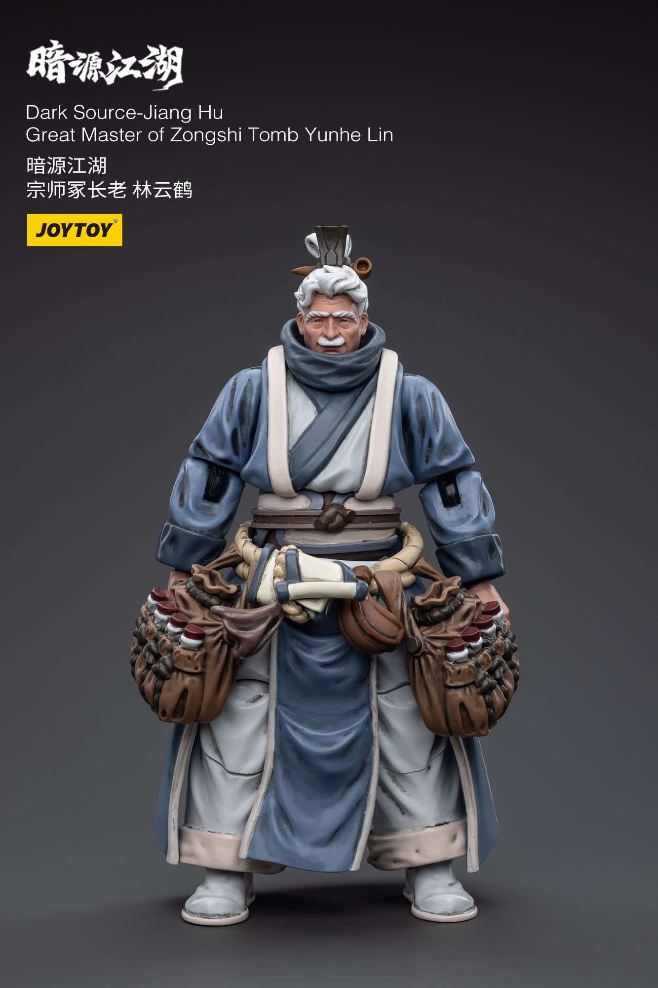 Dark Source-Jiang Hu Great Master of Zongshi Tomb Yunhe Lin - Action Figure By JOYTOY
