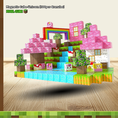 PIXEL CUBE Magnetic-[Unicorn ]100pcs