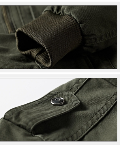 Stand-Up Jacket - Army Green