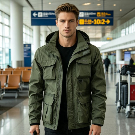 Windproof Tactical  Jacket - Green