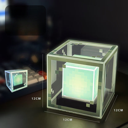 Pixel Worlds-Tabletop ornament night light- four colors optional