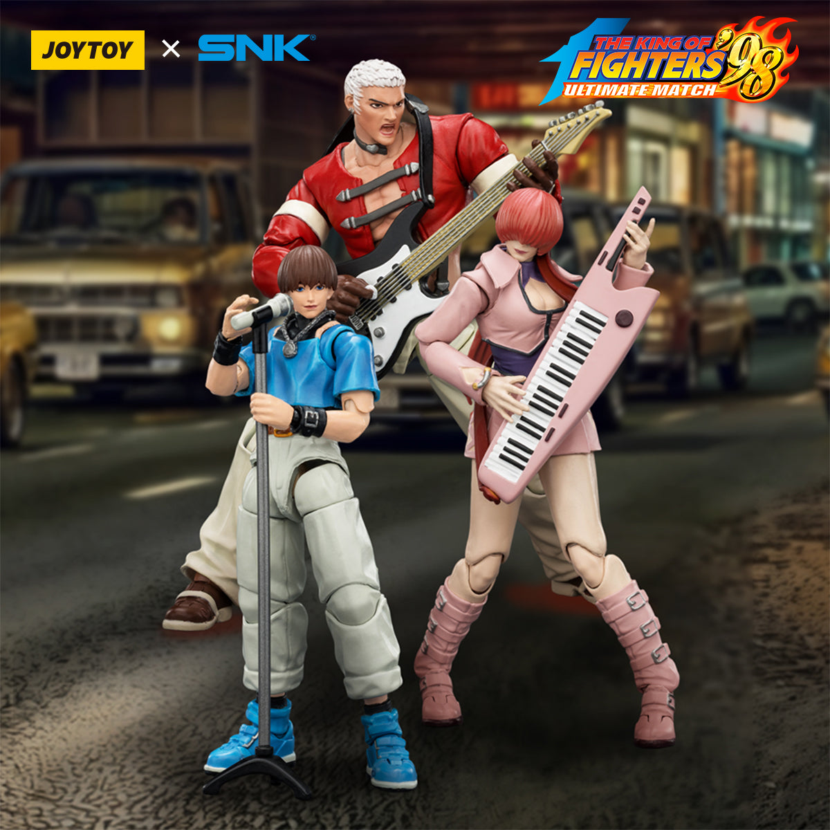 KOF'98UM Orochi Team -SNK KOF 1/18 Action Figure By JOYTOY