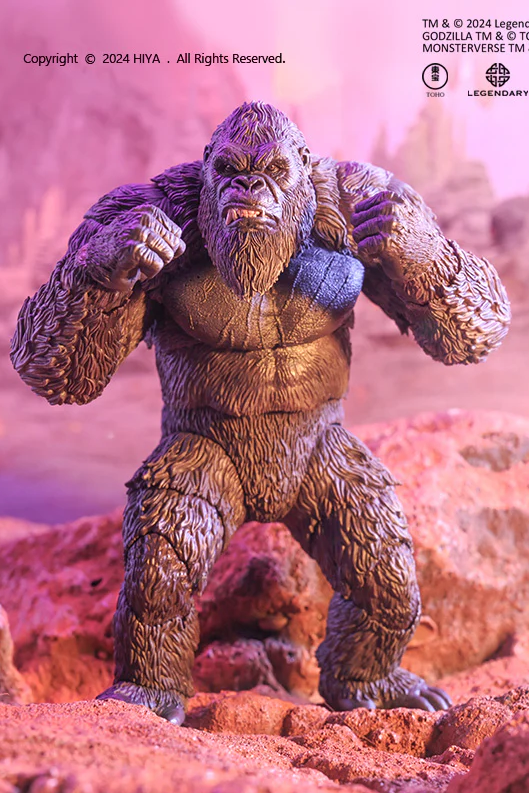 Exquisite Basic Series GODXILLA x KONG THE NEW EMPIRE Kong - Action Figure By HIYA Toys