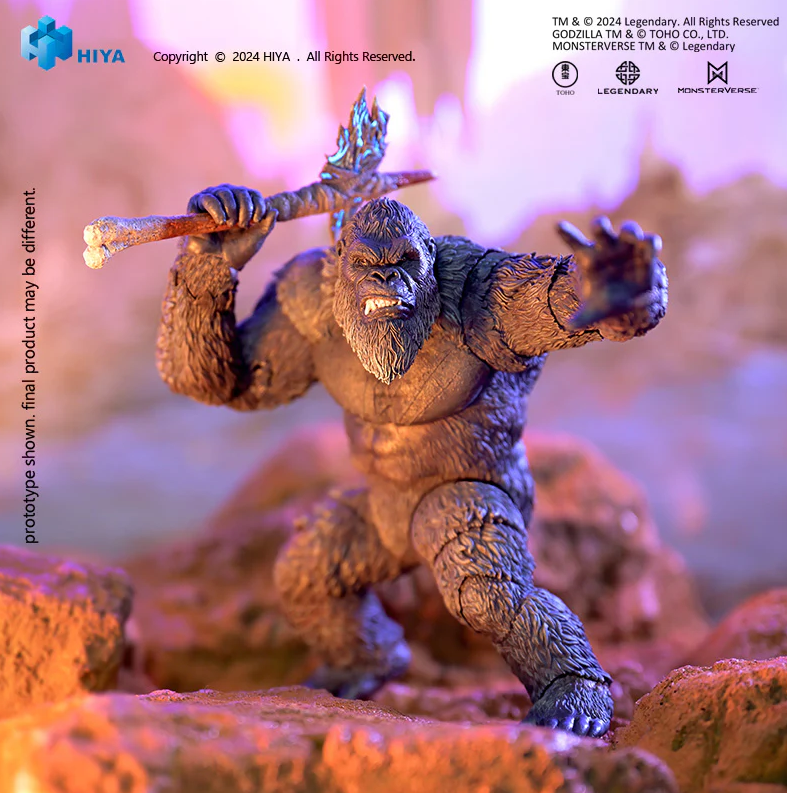 Exquisite Basic Series GODXILLA x KONG THE NEW EMPIRE Kong - Action Figure By HIYA Toys