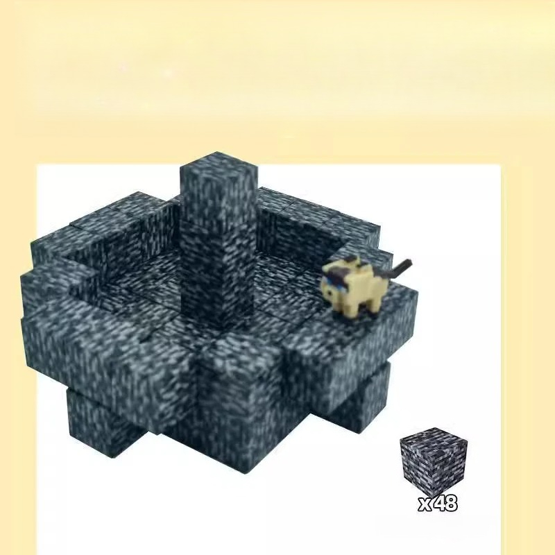 PIXEL CUBE Magnetic- [Final Door] 48pcs+1dolls