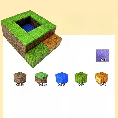 PIXEL CUBE Magnetic- [Twilight Teleportation] 32pcs+1dolls