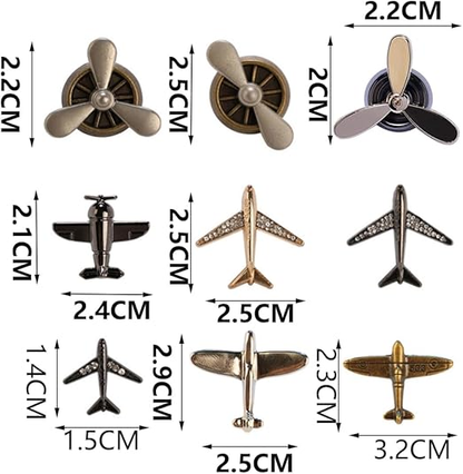 Plane 2 Travel Enamel Pin for Backpacks  by CAVE