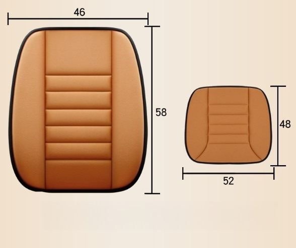 Car Seat Cushion-Memory Foam（Seat & Back Set）