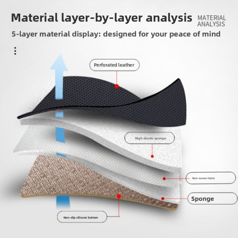 Car Seat Cushion-Anti-slip No-tie (Single Piece)