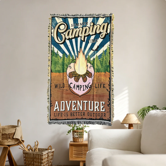 Home Decor Tapestry-Forest torch