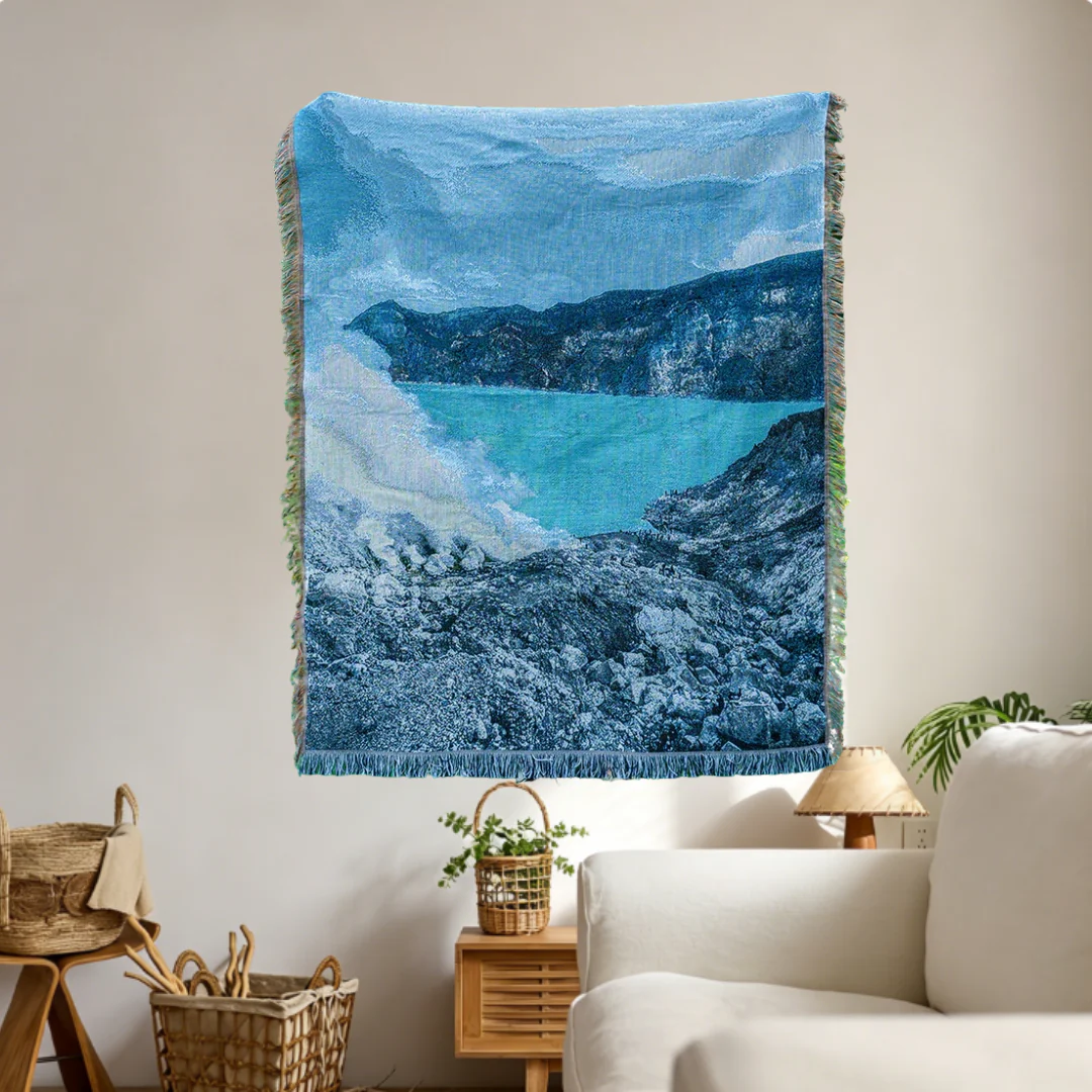 Home Decor Tapestry-Ijin volcano