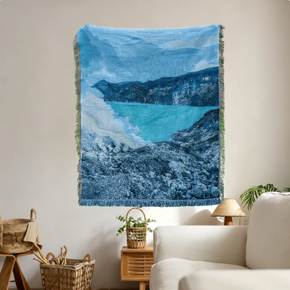 Home Decor Tapestry-Ijin volcano